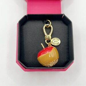Juicy Couture dipped apple charm